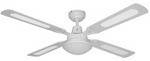 Arlec 120cm 4 Blade Ceiling Fan Remote Oyster