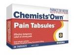 Chemists' Own Pain Tabsules / Tablets