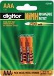 Digitor NiMH Rechargeable Batteries