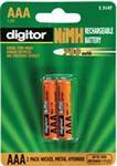 Digitor NiMH Rechargeable Batteries