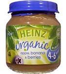 Heinz Organic Apples, Bananas & Berries