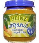 Heinz Organic Sweet Baby Vegetables