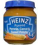 Heinz Pureed Parsnips, Carrots & Sweet Potato