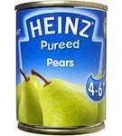Heinz Pureed Pears