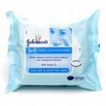 Johnson's 3 in 1 Cleansing Facial Wipes