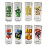 Justice League Glasses 4 Pack