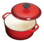 Molten Cast Iron 3.8 Litre Round Casserole