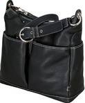 OiOi Leather Pocketed Hobo
