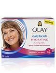 Olay Daily Facials Lathering Cleansing Cloths - Hydrating