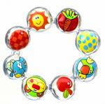 Playgro Backyard Bunch Waterfilled Ring Soother