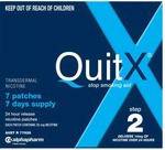 QuitX Patches Step 1 - 7x 24hr 21mg