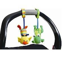 Infantino Tag Along Chimes Frog and Duck