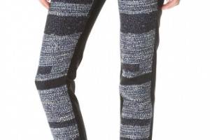 10 Crosby Derek Lam Box Jacquard Combo Pants