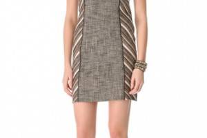 10 Crosby Derek Lam Linen Lurex Sheath Dress