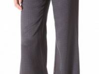 10 Crosby Derek Lam Printed Wide Leg Pants