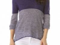 291 Long Sleeve Uneven Pullover