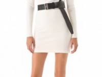 3.1 Phillip Lim Felted Ribbed Waist Dress