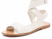 3.1 Phillip Lim Lily Cutout Flat Sandals