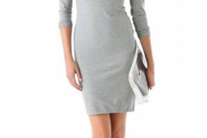 3.1 Phillip Lim Long Sleeve Notch Dress