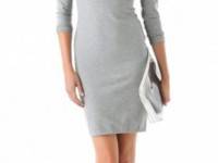 3.1 Phillip Lim Long Sleeve Notch Dress