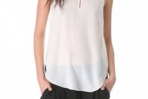 3.1 Phillip Lim Overlapped Side Seam Tank