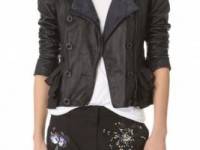 3.1 Phillip Lim Ruffle Leather Jacket