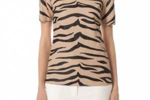 3.1 Phillip Lim Tiger Leather Tee