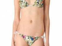 3.1 Phillip Lim Triangle Bikini Top with Ties