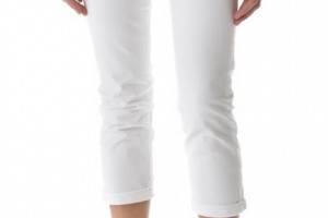 7 For All Mankind Crop & Roll Jeans