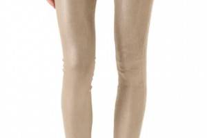 7 For All Mankind The Skinny Jeans in Metallic