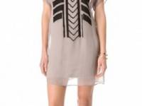 ADDISON Aztec Detail Dress