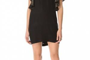 ADDISON Flutter Sleeve Dress