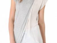 ADDISON Side Drape Crossover Top