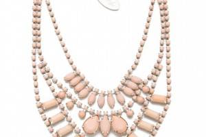 Adia Kibur Multi Layer Pastel Necklace