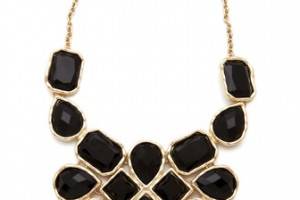 Adia Kibur Stone Bib Necklace