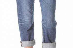 AG Adriano Goldschmied Ex Boyfriend Cropped Jeans