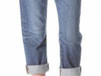 AG Adriano Goldschmied Ex Boyfriend Cropped Jeans