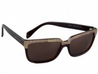 Alexander McQueen Metallic Two Tone Sunglasses