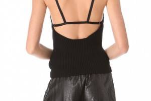 Alexander Wang Back Strap Sweater Tank