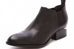 Alexander Wang Kori Ankle Booties with Rose Hardware