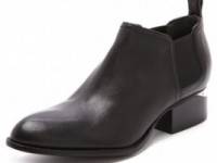 Alexander Wang Kori Ankle Booties with Rose Hardware