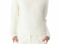 Alexander Wang Mixed Rib Pullover