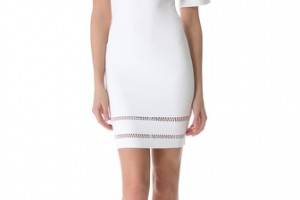 Alexander Wang Suspension Short Sleeve Dress