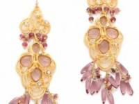 Alexis Bittar Floral Lace Chandelier Earrings