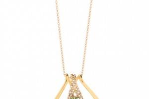 Alexis Bittar New Wave Long Pendant Necklace