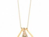 Alexis Bittar New Wave Long Pendant Necklace