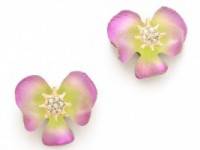 Alexis Bittar Ophelia Pansy Post Earrings