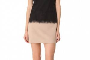 alice + olivia Adelina Needle Punch Shift Dress