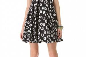 alice + olivia Allegra Flare Dress