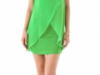 alice + olivia Cross Front Dress